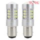 LED CANBUS 3030 24SMD 1157 BAY15D P21 / 5W Fehér 12V / 24V