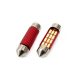 LED CANBUS 12SMD 4014 Festoon 36mm fehér 12V / 24V