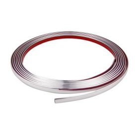   ÜTKÖZÉSVÉDŐ KRÓMCSÍK, ÖNTAPADÓS, 12X3MM, 5 M, BLISZTERES