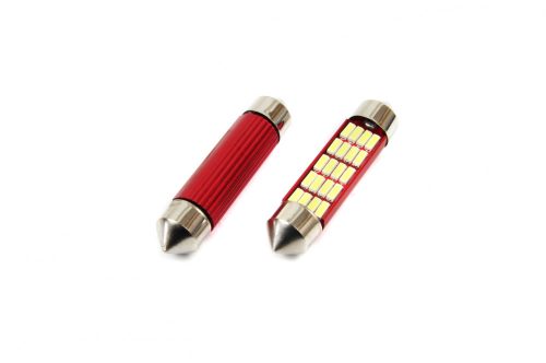 LED CANBUS 20SMD 4014 Festoon 41mm fehér 12V / 24V