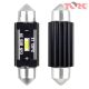 LED CANBUS izzók 12SMD Festoon C5W 3838 41mm Fehér 12/24V AMIO