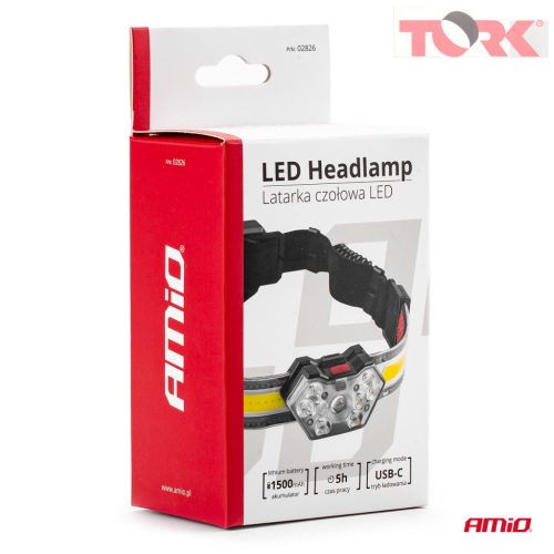 LED-es fejlámpa LH04