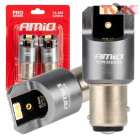   LED CANBUS PRO sorozat BAY15D P21/5W 4x3030 SMD Fehér 12/24V AMIO