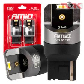 LED FULL CANBUS W21W 2SMD 7440 FEHÉR AMIO