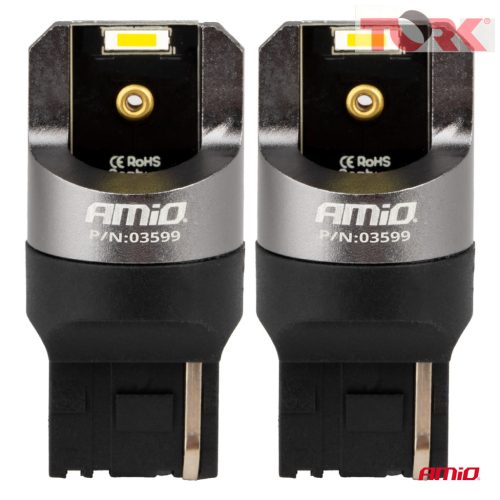 LED FULL CANBUS W21W 2SMD 7440 FEHÉR AMIO