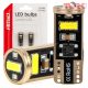 LED izzók CANBUS T10e W5W 3x2055 SMD Fehér 12V/24V 12V/24V AMIO