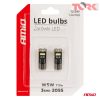 LED izzók CANBUS T10e W5W 3x2055 SMD Fehér 12V/24V 12V/24V AMIO