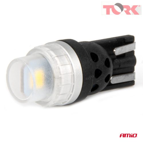 LED izzók 360 Pure Light sorozat STANDARD T10 W5W 2x3020 SMD Fehér 12V/24V AMIO