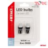 LED izzók 360 Pure Light sorozat STANDARD T10 W5W 2x3020 SMD Fehér 12V/24V AMIO
