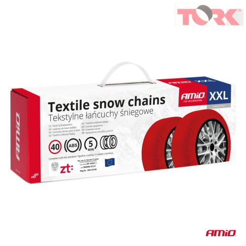 Textil hóláncok XXL EN16662-1 Önorm V5121 2 db AMIO-04084