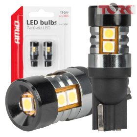 LED izzók CANBUS T10 W5W 9 SMD 3030 Fehér 12V 24V AMIO