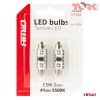 LED CANBUS izzók 12SMD Festoon C5W 3838 41mm Fehér 12/24V AMIO