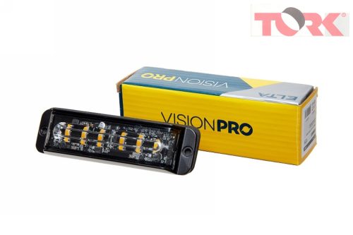 Villogó fény Vision PRO 6LED * 3W/18W Amber, 12/24V, ECE R10+R65