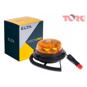   Alacsony profilú jelzőfény 8LED x 3W 9V-30V (ECE R10+R65) mágneses rögzítés