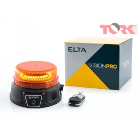   Újratölthető LED jelzőfény távirányítóval ECE R10+R65