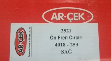 FÉKKAR MERCEDES 1420, 1422, 1424, MK 2527 