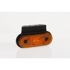 JELZŐLÁMPA LED SÁRGA + TARTÓFÜL