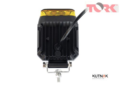 LED MUNKA LÁMPA - 900 LUMEN FIGYELMEZTETŐ FÉNYNÉL, REFLEKTORRAL, 12-24V + 0,3 M KÁBEL