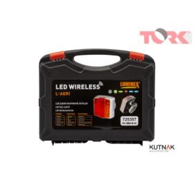   SZETT 2x LED HÁTSÓ MÁGNESES, VEZETÉK NÉLKÜLI CSOPORTOS LÁMPÁK 2 KAMÁRÁS, 12-24V + WIFI