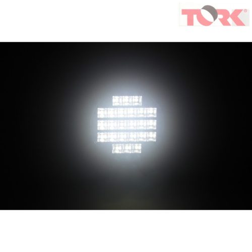 Kerek munkalámpa 24x LED kapcsolóval KAMAR