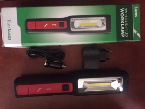 MUNKALÁMPA LEDES 3W 12V + 230V