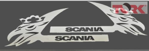 Scania inox ajtókilincs dísz párban