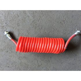 SPIRÁL CSŐ M22 PIROS