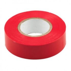 SZIGETELŐSZALAG, PIROS, 20 MM, 20 MÉTER