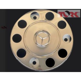 Mercedes dísztárcsa inox 22,5"